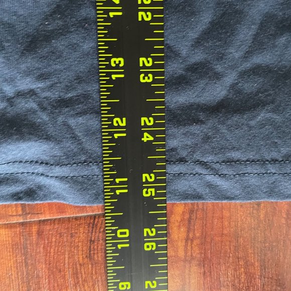 Vans Off The Wall Boys T Shirt Sz L 12/14 Blue Logo Short Sleeve Old Skool - Picture 9 of 10